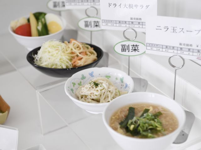 社員に大好評の社員食堂